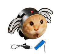 Jouet Automatique Pour Chat,Araignée Électrique Robotisée Qui Rampe - Dispositif de Jeu Automatique Mobile Pour Intérieur Extérieur Cadeau d'Anniversaire Noël