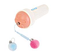 Jouet automatique pour chat Baguette de autonome avec motif de crème | Leurre de chat électrique pour les jeux d'intérieur, lutter contre l'ennui, enrichir la vie des chatons pour animaux de