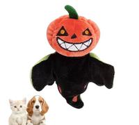 Jouet automatique pour chat - d'Halloween en forme de avec son de battement d'ailes simulées pour un jeu interactif, jouet à mâcher activé par le mouvement pour chats de petite