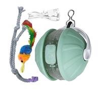 Jouet automatique pour chat | Jeu d'enrichissement automatique pour animaux de compagnie - Balle intelligente pour éviter les obstacles intellectuels - pour la maison, le salon, les voyages, la