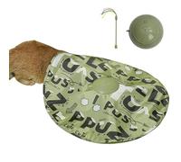 Jouet automatique pour chat - Jouet avec balle roulante motorisée, teaser mobile sous la couverture en tissu, chasseur de chatons interactif, baguette en peluche attachée, activité pour un an