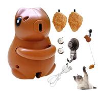 Jouet Automatique pour Chat, Jouet pour Chat en Mouvement | Jouet électrique pour Chat, écureuil Intelligent, Jouet à Cordes pour Chat | Jouets Souris pour Chat, Jouets interactifs pour Chat pour