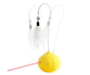 Jouet Automatique Pour Chats,Bâton De Jeu Interactif pour Animaux De Compagnie | Canne À Jeu Automatique Chats | Pour Moyens Et Chatons Jardins Héritage Intérieur Et Extérieur