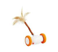 Jouet automatique pour chats - Boule activée au toucher de 7,8 x 4,2 cm, jouet en mouvement intelligent en ABS, design de mouvement interactif avec effets de lumière LED | jouet alimenté