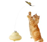 Jouet Automatique pour Chats - Jouet électronique pour Chats avec Papillon Flottant - électrique Automatique pour Jeux pour Animaux de Compagnie pour la Stimulation mentale des arrampes