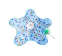 Jouet automatique pour chien UFO de chasse | Jouets interactifs rechargeables pour chat, plumes cachées mobiles, jeu d'exercice pour animaux de compagnie pour soulager