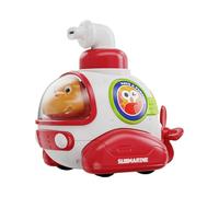 Jouet automobile - 4,13 pouces tire-toi en arrière pour le plaisir en plein air, jeu interactif avec sifflet, presse et go toys for kids préscolaire, réunions de famille du festival de Noël, cadeau d'