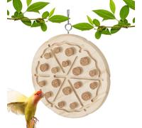 Jouet avec bouchon à mâcher pour perroquets, jouets en pour perroquets, jouet à mâcher pour oiseaux, jeux de chasse au trésor en pour cacher des friandises, jouet de perroquet pour