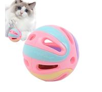 Jouet avec cloche pour chat - Balle creuse de 5 cm, hochet interactif pour chatons, jouet portable pour chats avec de grande taille pour , jouer, faire des exercices de plongée