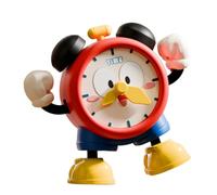 Jouet avec horloge éducative | jouet avec figurine de montre de dessin animé, jouet avec horloge musicale interactive, jouet éducatif pour apprendre à ramper avec lumière et son