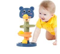 Jouet avec toboggan à bille |. Tour à avec chute et roulement de balle | Être incroyablement adorable