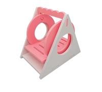 Jouet balançoire coloré pour hamster - Collier électrique interdit - Pour hamster - Rose - Taille unique
