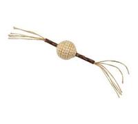 Jouet Balle pour Chat "Matatabi" 12cm Naturel Beige G