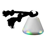 Jouet Balle pour Chien | Boule Automatique en Mouvement pour Mâcheurs - Jouets avec Son et Lumière pour Occuper Les Chiens de Petite et Moyenne Taille Activité d'Extérieur