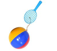 Jouet Balle Raquette Gonflable Cartoon - Jeu de Clap pour | PVC avec Design Sautant Interactif, Activité de Formation Ludique, Idéal pour Maison, École, Parc