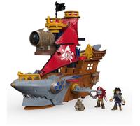 Jouet Bateau Pirate-Requin Imaginext - IMAGINEXT - Bateau Pirate-Requin Imaginext - Plus de 10 pièces - Mixte