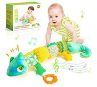 Jouet Bebe 0 à 6 Mois Jouet en Peluche Caméléon Jouet Sensoriels Montessori Éveil 0-6 Mois Cadeau pour Bébé 0-6 Mois Garçon Fille