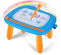 Jouet Bebe 1 An Garcon,Ardoise Magique Grande Avec Pieds,Tableau De Dessin Magnétique Effaçable,Cadeau D'Anniversaire De Noël(Bleu)