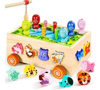 Jouet Bebe 1 an, Jouet Montessori 1 2 3 Ans, 6 en 1 Jouet éducatif Enfant Cadeau Fille Garcon Bébés1 2 3 4 Ans