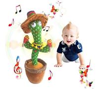 Jouet Bebe Cactus Qui Danse Et Répète Parlant Chante Peluche Interactive Fille Garcon Enfants De Noel Toys avec 120 Chanson PELUCHE