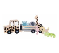 Jouet bois grande voiture jeep safari