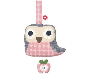 Jouet Boite à Musique Chouette Elise Rose Franck & Fischer - Boite à