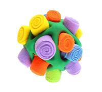 Jouet boule à renifler pour chien-balles distributrices de friandises TPR 17x35cm, jouets de Puzzle interactifs à renifler, bal d'entraînement de récompense alimentaire | Enrichissement pour chie