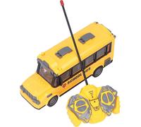 Jouet bus scolaire 1/30 échelle apparence du corps vers l'avant vers l'avant fonction batterie jaune alimentation matière plastique RC Car