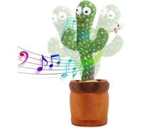 Jouet Cactus - Cactus Qui Danse - Chante et Danse - 120 Chansons - Piles AA Incluses - Vert