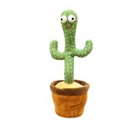 Jouet Cactus En Peluche, Danse Électronique, Secousse, Avec Chanson, Enregistrement Lumineux, Haut-Parleur Compatible Bluetooth, Jouet Éducatif Pour Enfants