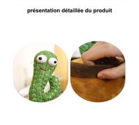 Jouet Cactus Qui Parle et Chantant - NIKOU - 120 Chansons - Vert - Habitat