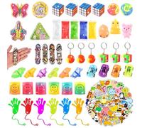 Jouet Cadea Anniversaire Enfant, Petit Cadeau Anniversaire Enfants Invites, Assortiment de Jouets pour Enfant,Pinata Remplissage, School Award, Prix Noël Halloween Stuffers pour garçons et filles