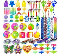 Jouet Cadea Anniversaire Enfant, Petit Cadeau Anniversaire Enfants Invites, Assortiment de Jouets pour Enfant,Pinata Remplissage, School Award, Prix Noël Halloween Stuffers pour garçons et filles