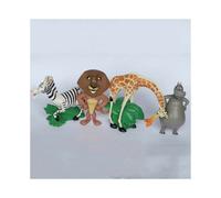 Jouet cadeau pour enfants, film de Madagascar, Animal pingouin, 4 pièces