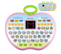 Jouet cadeau pour filles de 2, 3, 4 ans, jouets éducatifs pour enfants de 1 à 3 ans, tablette d'apprentissage pour bébé de 12, 18, 24, 36 mois, cadeau d'anniversaire, jeu de l'alphabet