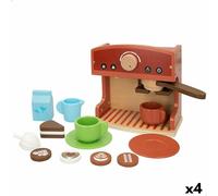 Jouet cafetière Woomax 18 x 18 x 10 cm (4 pièces)
