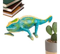 Jouet Caméléon | 10 Cm Figure De Lézard Réaliste | Jouets De Plage Sensoriels | Les Jouets D'apprentissage En Changement De Couleur En PP Robuste Pour Promouvoir La Créativité Et L'imagination - Pour