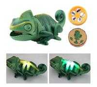 Jouet Caméléon Télécommandé Avec Lumières Led Multicolores, Jouets Rc Durables Pour Enfants, Jouets Animaux Adorables Pour Enfants