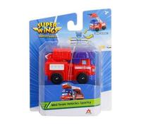 Jouet camion - Super Wings - Sparky - PVC - 7x5x4,5 cm - À friction