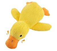Jouet Canard Apaisant, Nouveau Interactif En Peluche Amélioré (2025) for Chien, Coussin Durable Avec Bruit De Coin-Coin Et Froissement Fou, Amusant Les Chiots D'intérieur âgés(L:15*17.7in)