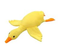 Jouet Canard pour Chien Géant Anneau Dentaire Interactif Lavable Chiot Chat | Peluche à chien À Mâcher Canard Chien Chat Taille Moyenne Grande Pour Maison Parc Jardin Appartement
