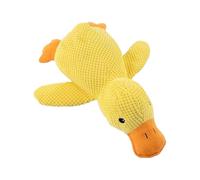 Jouet Canard Pour Chien - Jouet En Peluche Grinçant Pour Chiot, Coutures Renforcées Pour Une Mastication Douce, Son De Couac Interactif, Soulagement Doux De La Dentition De Petite Race, Design Réalist