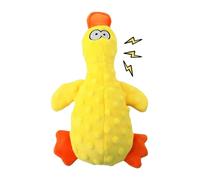 Jouet Canard Pour Chien - Peluche Couineuse Rembourrée | Canard Mignon avec Couinement Amusant - Pour Chiots Et Animaux De Toutes Tailles Mâcheurs Agressifs Jeu De Récupération À La Maison Et Entraîne