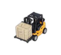 Jouet Chariot Élévateur, Véhicule de Construction en Alliage et Plastique pour Enfants - Jeu d'Imitatio 3 Ans et Plus