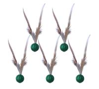 Jouet chat boule rebondissant - jouet chat boule de 5 pièces boule rebondissant interactif pour chats intérieurs, jouets de queues rebondissants pour chats intérieurs, favori pour animaux