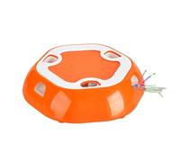 Jouet Chat Interactif, Disque Rétractable Auto, Whack-a-Mole Plumes
