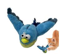 Jouet Chat Oiseau Battant Électrique Rechargeable À Battement D'Ailes Et