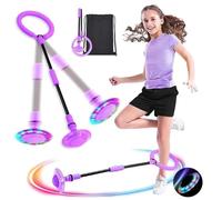 Jouet - Cheville Skip Ball - Anneau de Saut - Pliable - Coloré - Éponge douce