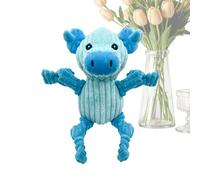 Jouet Chien Couineur Forme Animale en Peluche pour Chiot Joueur