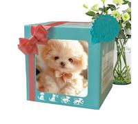 Jouet Chien Électronique | Fonctionnant Sur Piles Apaisant - Jouet pour Chien Électrique avec Queue qui Remue,Pour Adolescents Adultes Garçons Filles Salon Chambre Dortoir Voyage Appartement